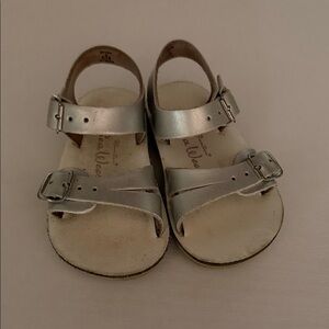 Kids Silver Sandals